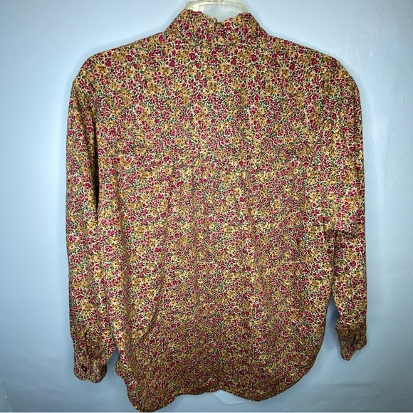 *** LizSport Button Up Floral *** S - Picture 6 of 6